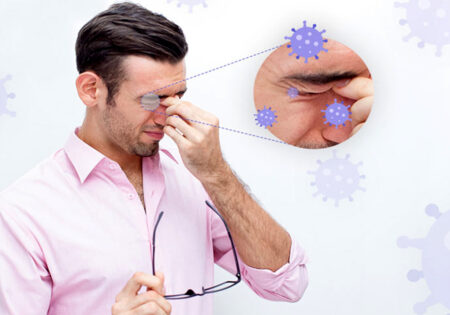 مراقبت از چشم ها درمقابل ویروس کرونا